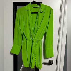 Vibrant Green Women's Top